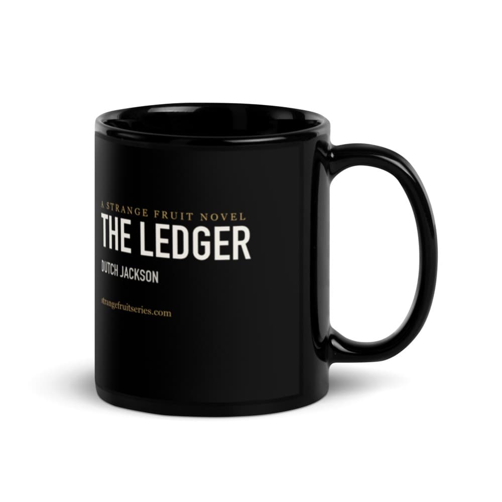 The Ledger Black Mug, view 2